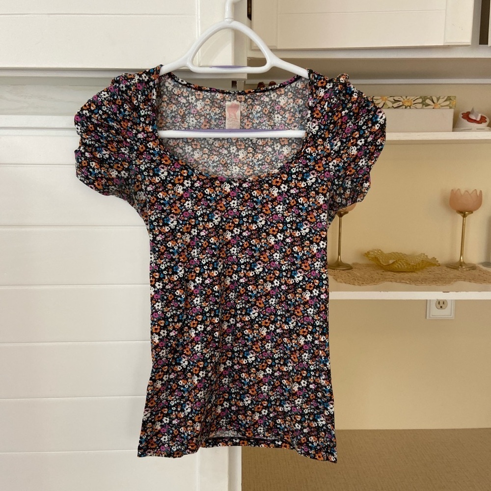 Floral Baby Tee